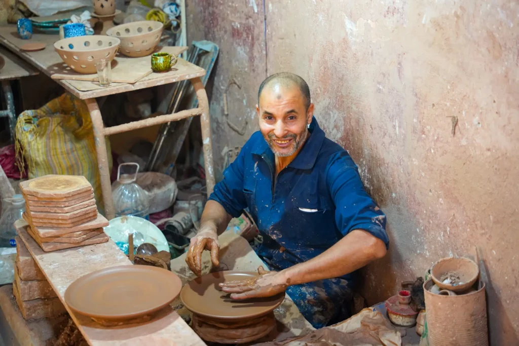 Mostafa potier kasbah souss agadir